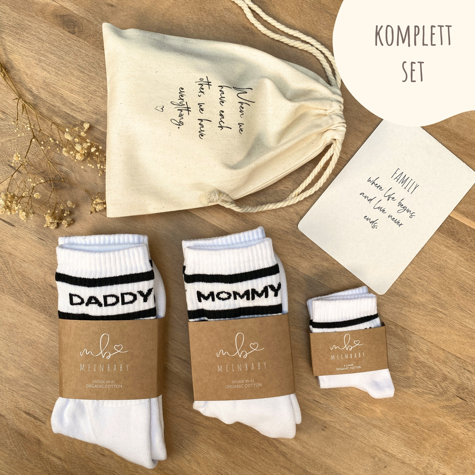 Tennissocken_Retro_schwarz_weiß_Mommy_Mini_Daddy_3er_set_Geschenk