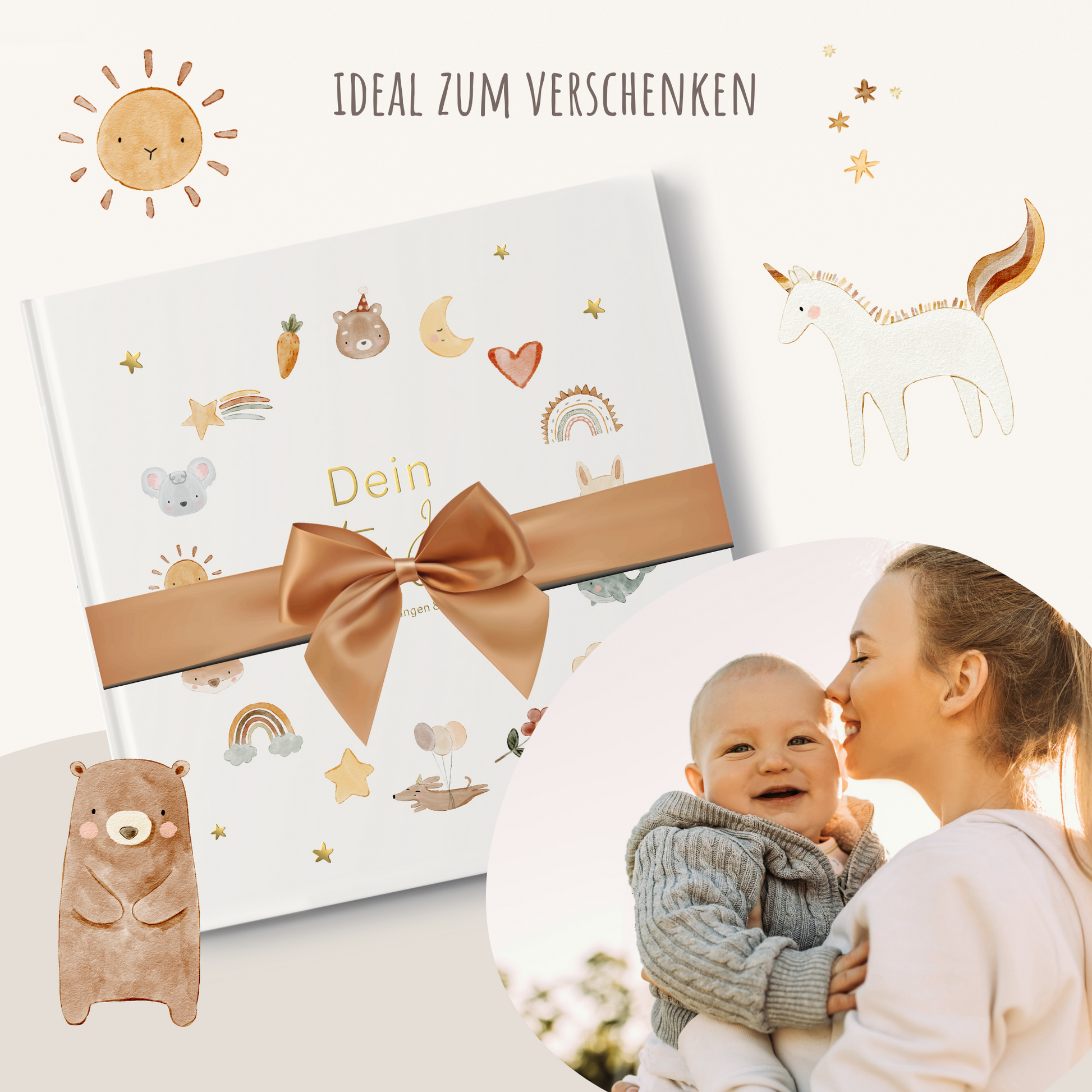 Babyalbum_Dein_erstes_Jahr_beige