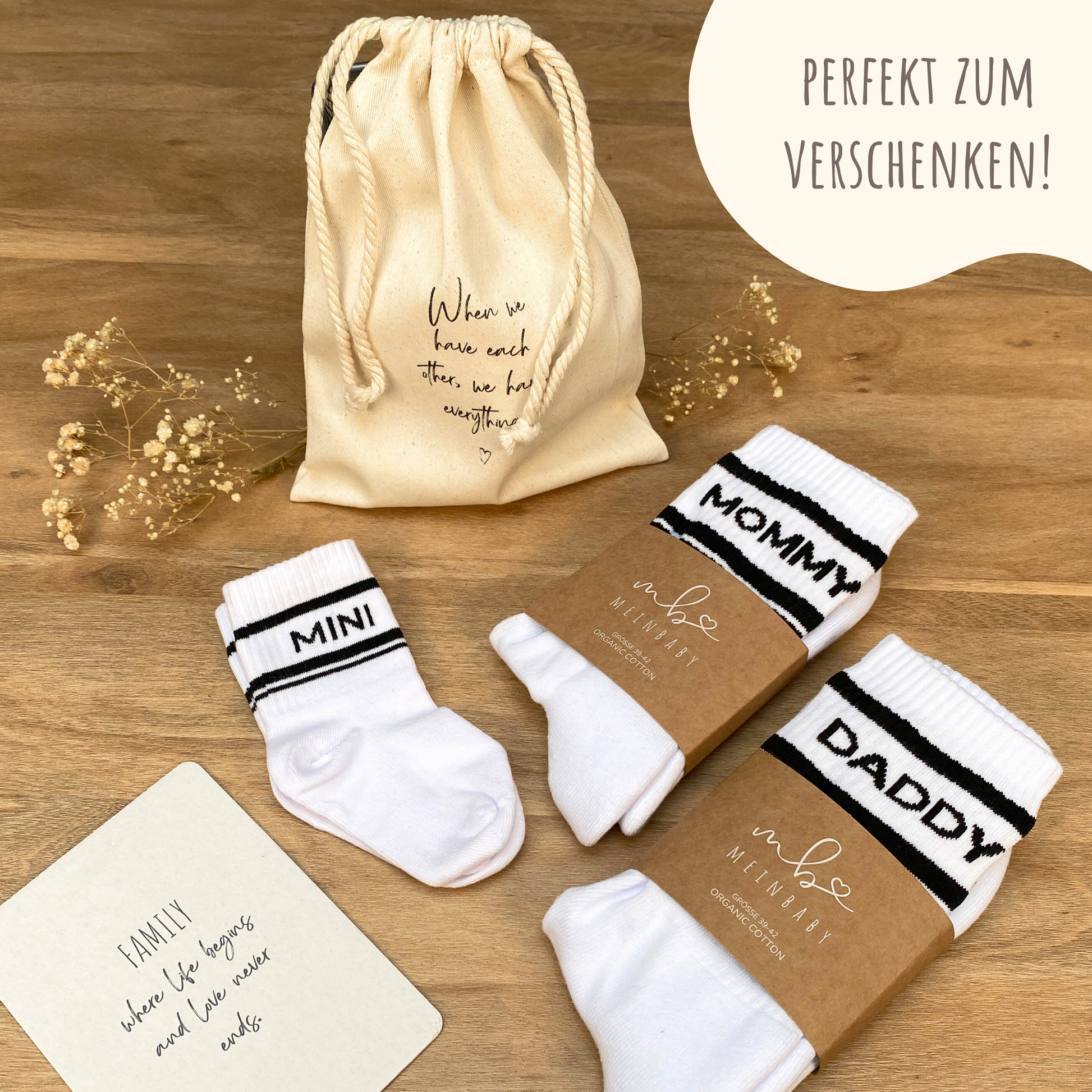 Tennissocken_Retro_schwarz_weiß_Mommy_Mini_Daddy_3er_set_Geschenk