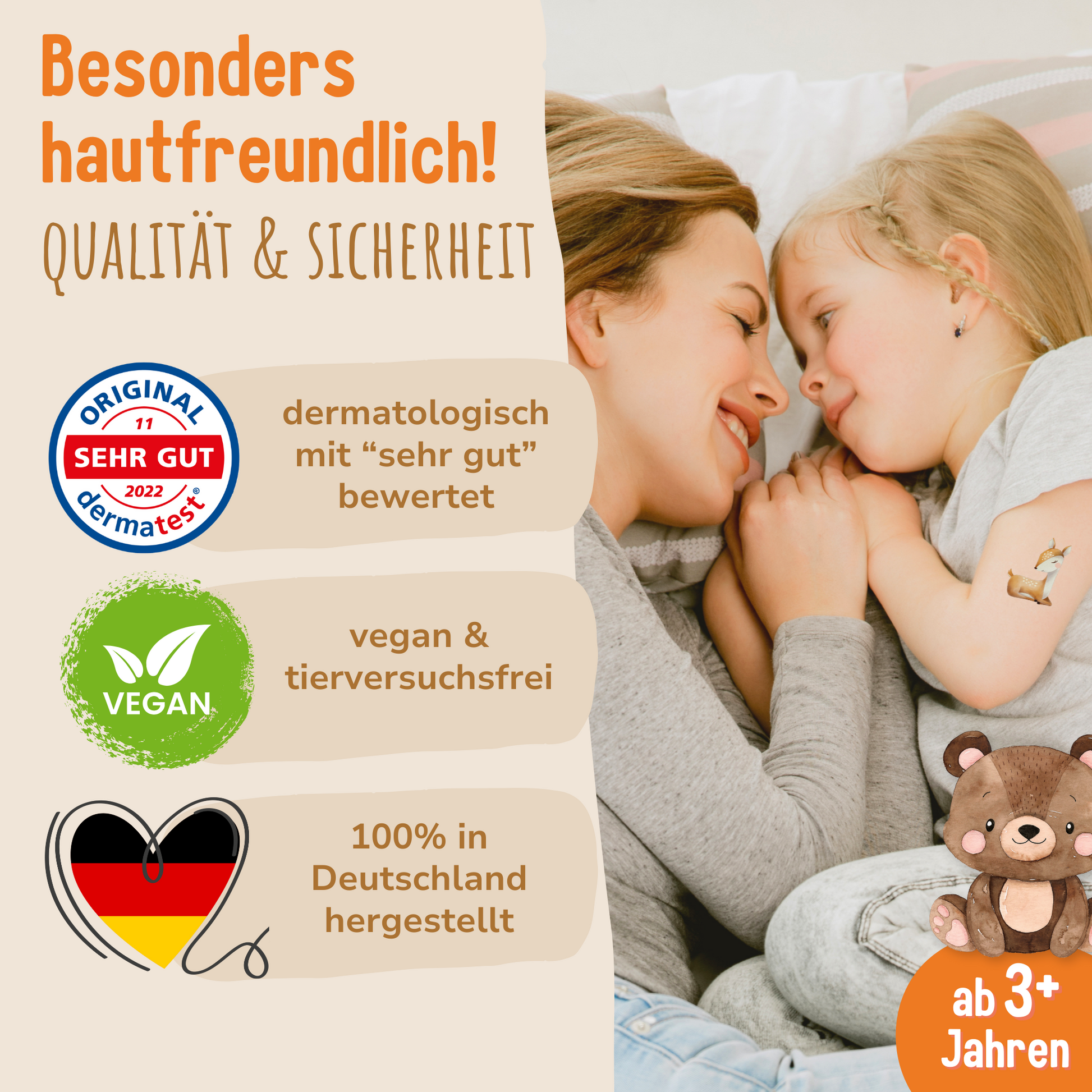 Hauttattoos_Kinder_Waldtiere