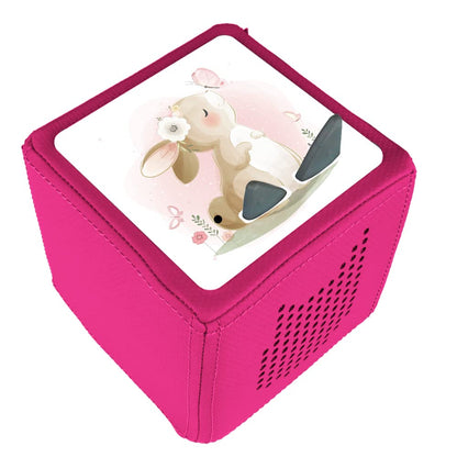 Toniebox_sticker_Hase_Schmetterling_rosa