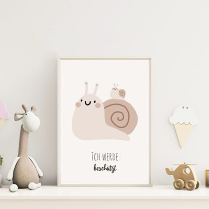 Kinderzimmerposter_Affirmationen_A4_3er_Set_beige