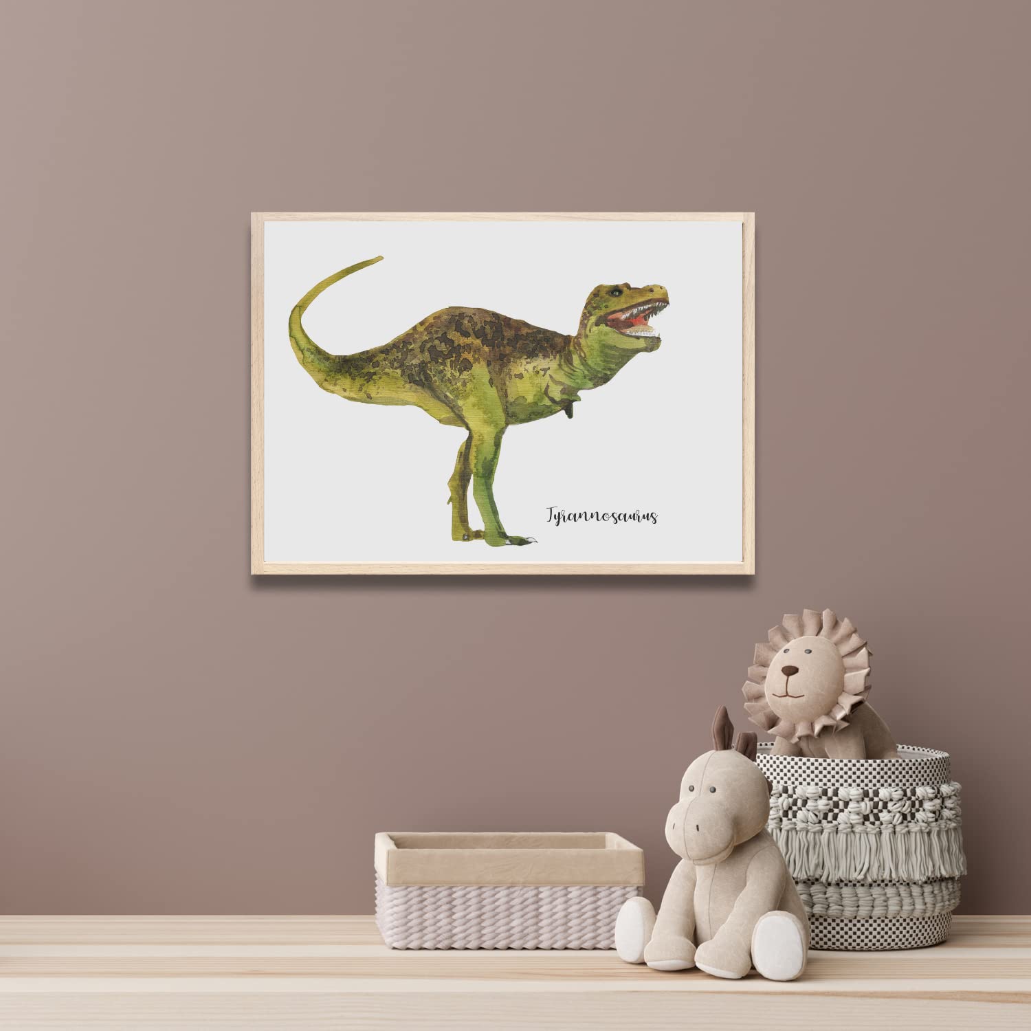 Kinderzimmerposter_Dino_A4_A6_A5_8er_Set