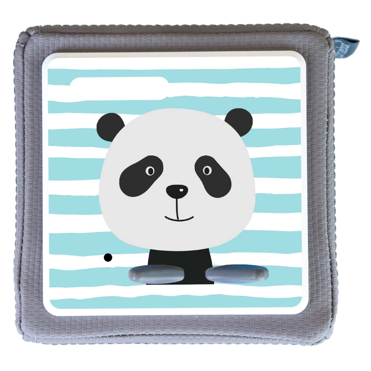 Toniebox_sticker_panda_streifen_blau_weiß