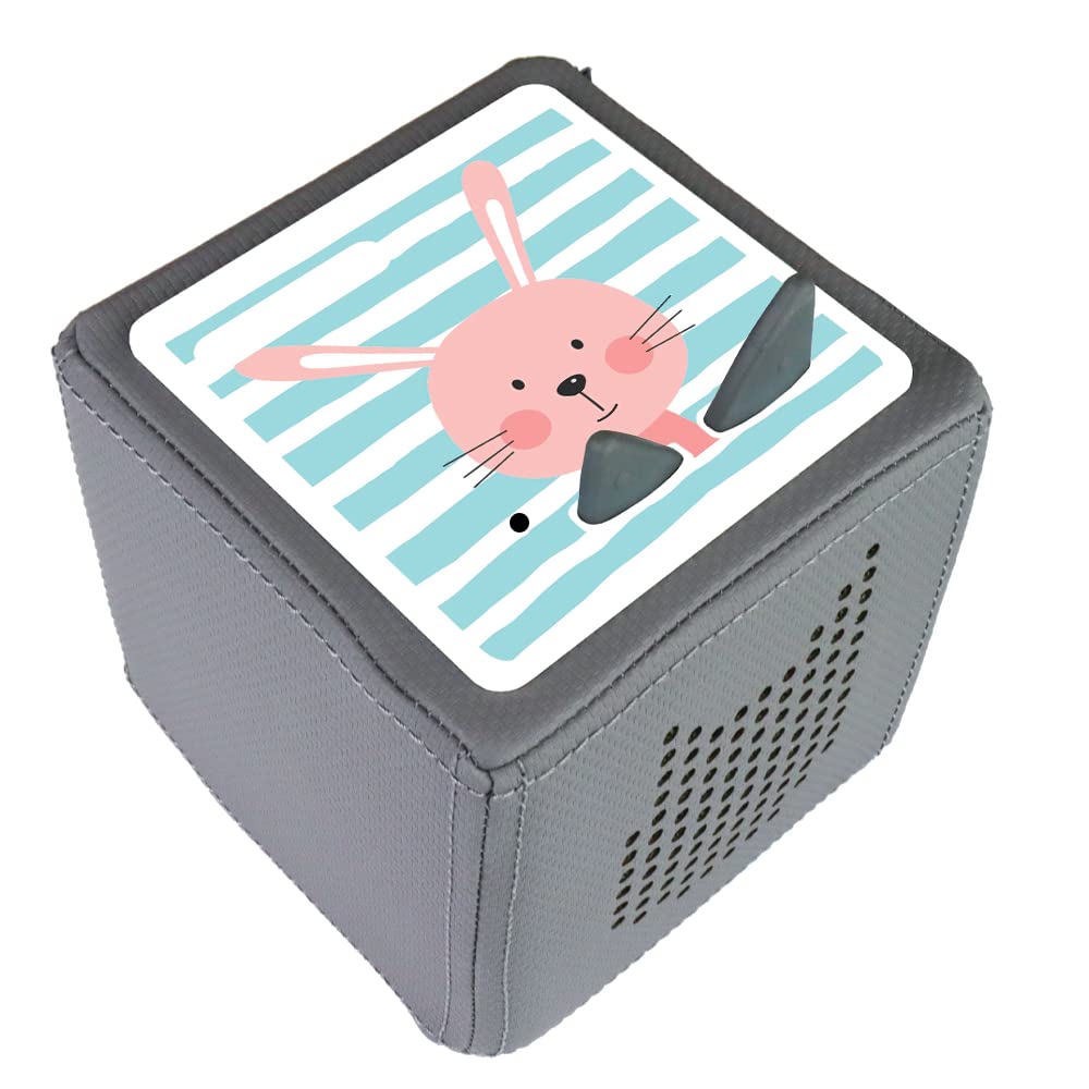 Toniebox_sticker_hase_streifen_blau_weiß