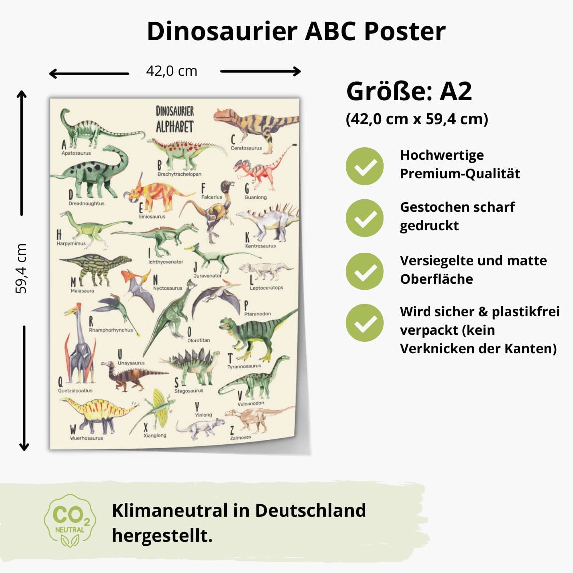 Kinderzimmerposter_Dinoposter_A2_doppelseitig