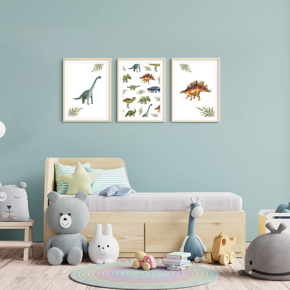 Kinderzimmerposter_Dinoposter_A4_3er_Set