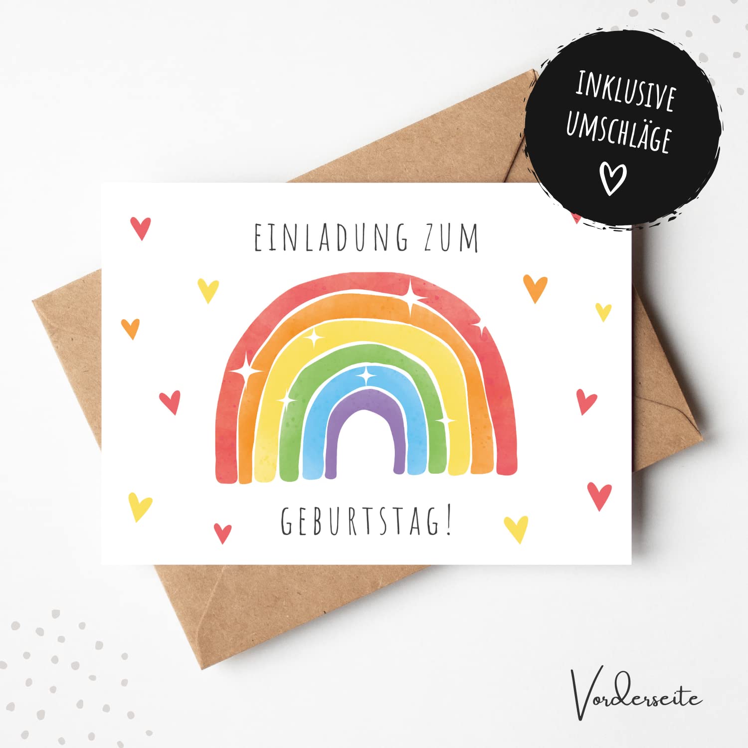 Einladungskarten_Kindergeburtstag_Regenbogen_bunt