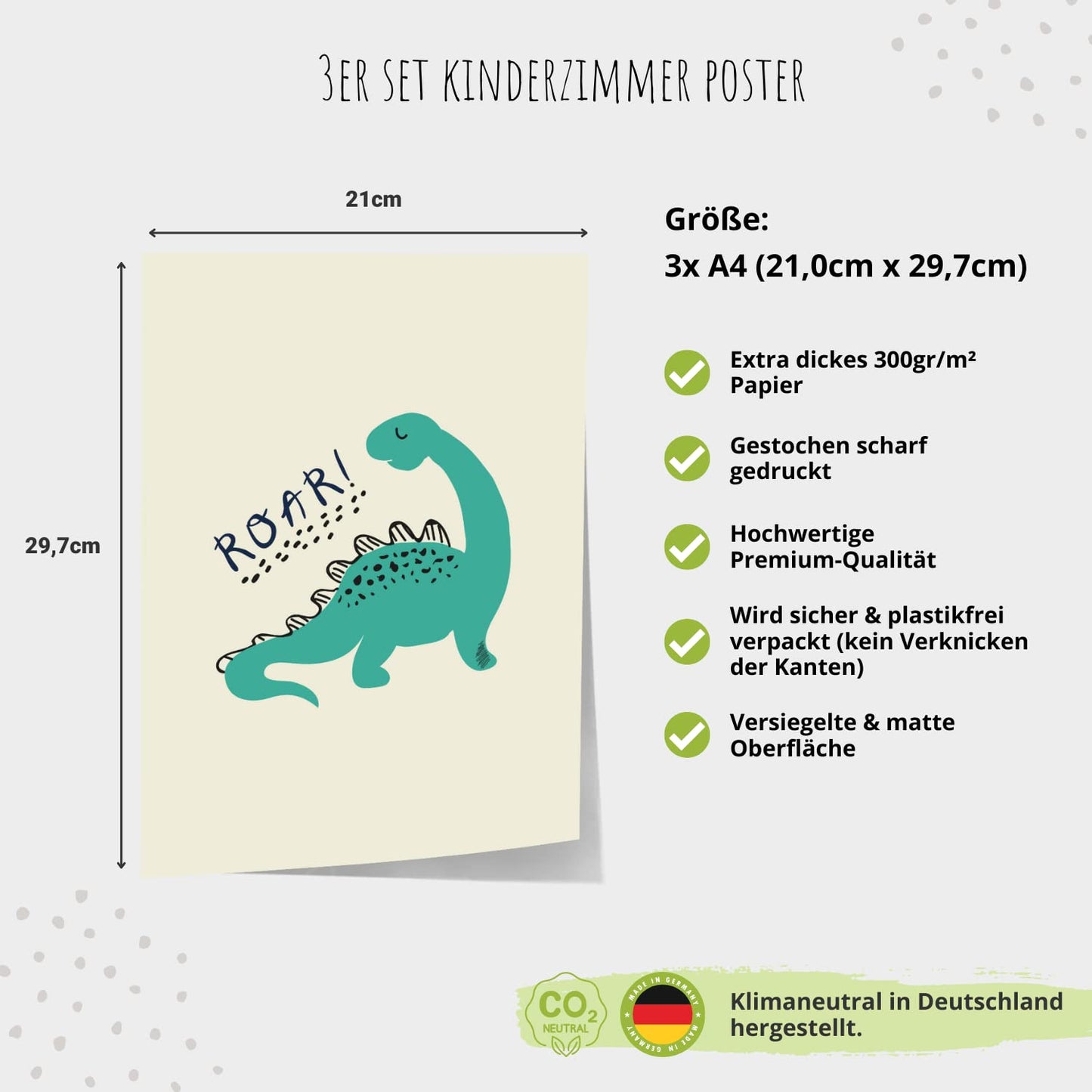 Kinderzimmerposter_Dinoposter_A4_3er_Set