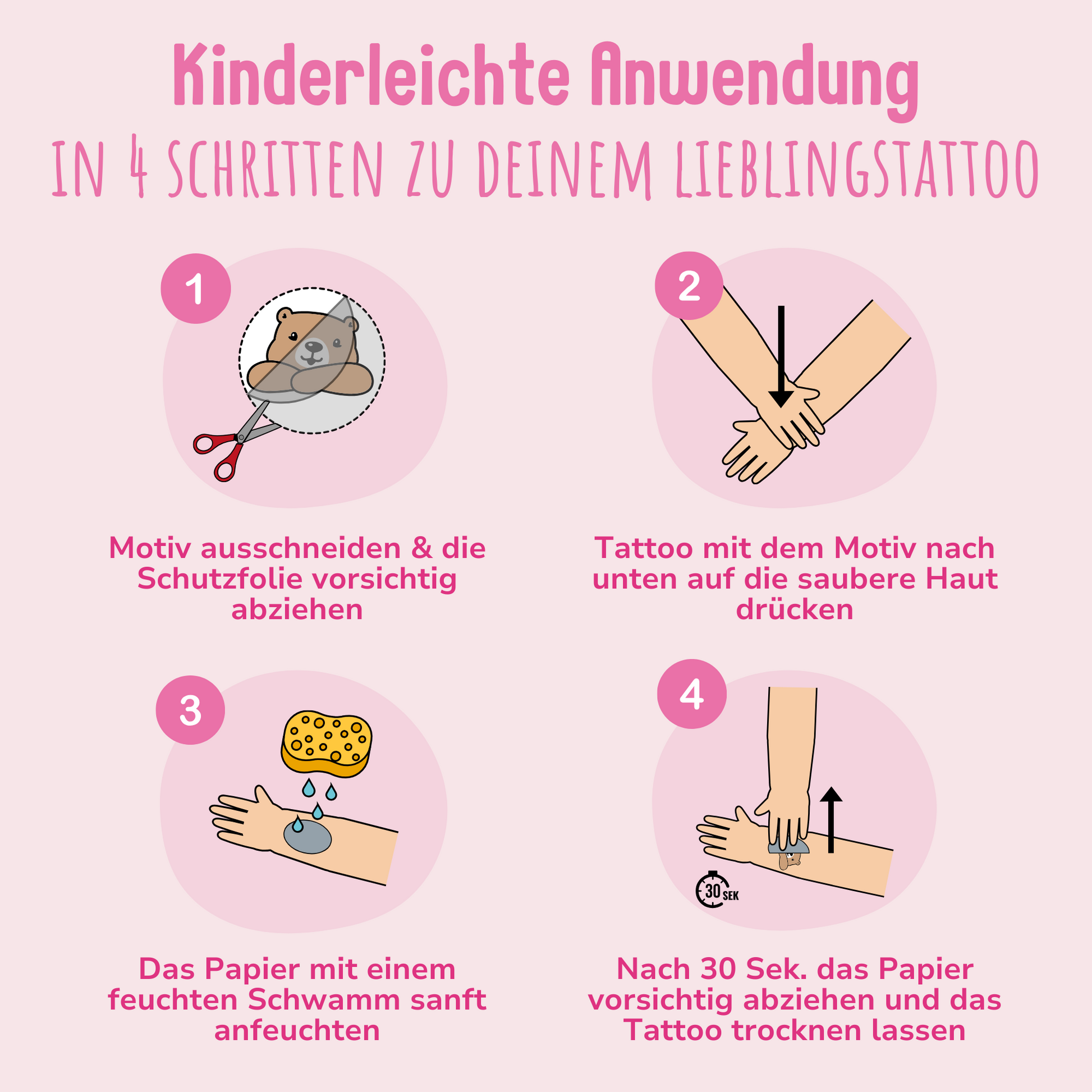 Hauttattoos_Kinder_Einhörner