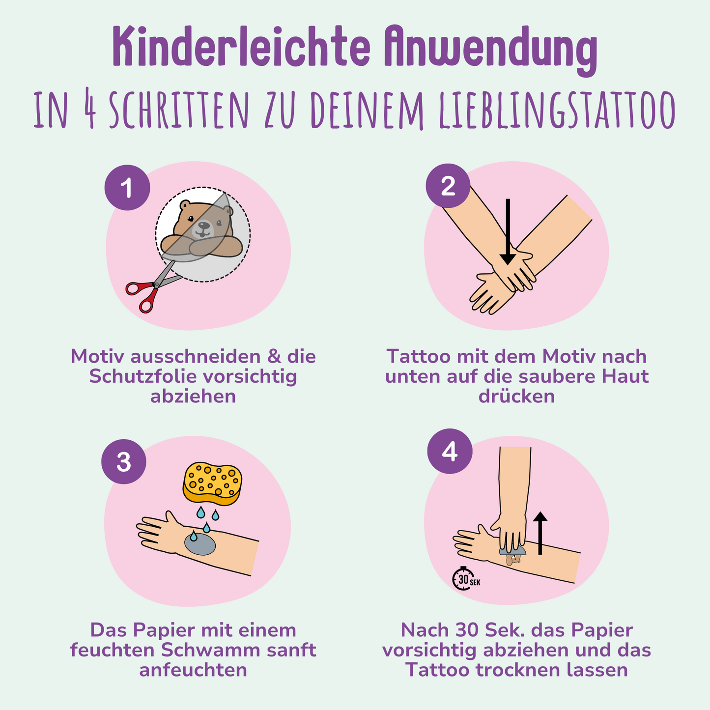 Hauttattoos_Kinder_Meerjungfrauen