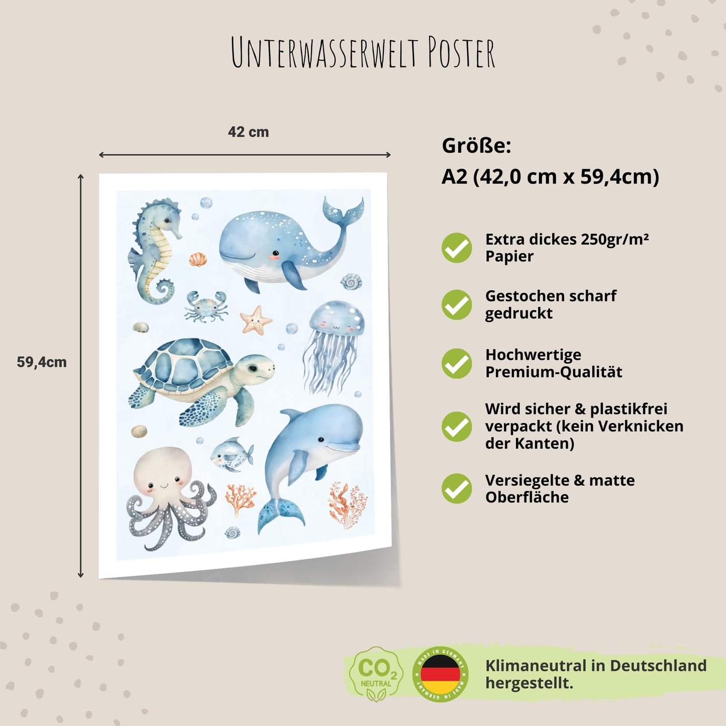 Kinderzimmerposter_Unterwasserwelt_A2