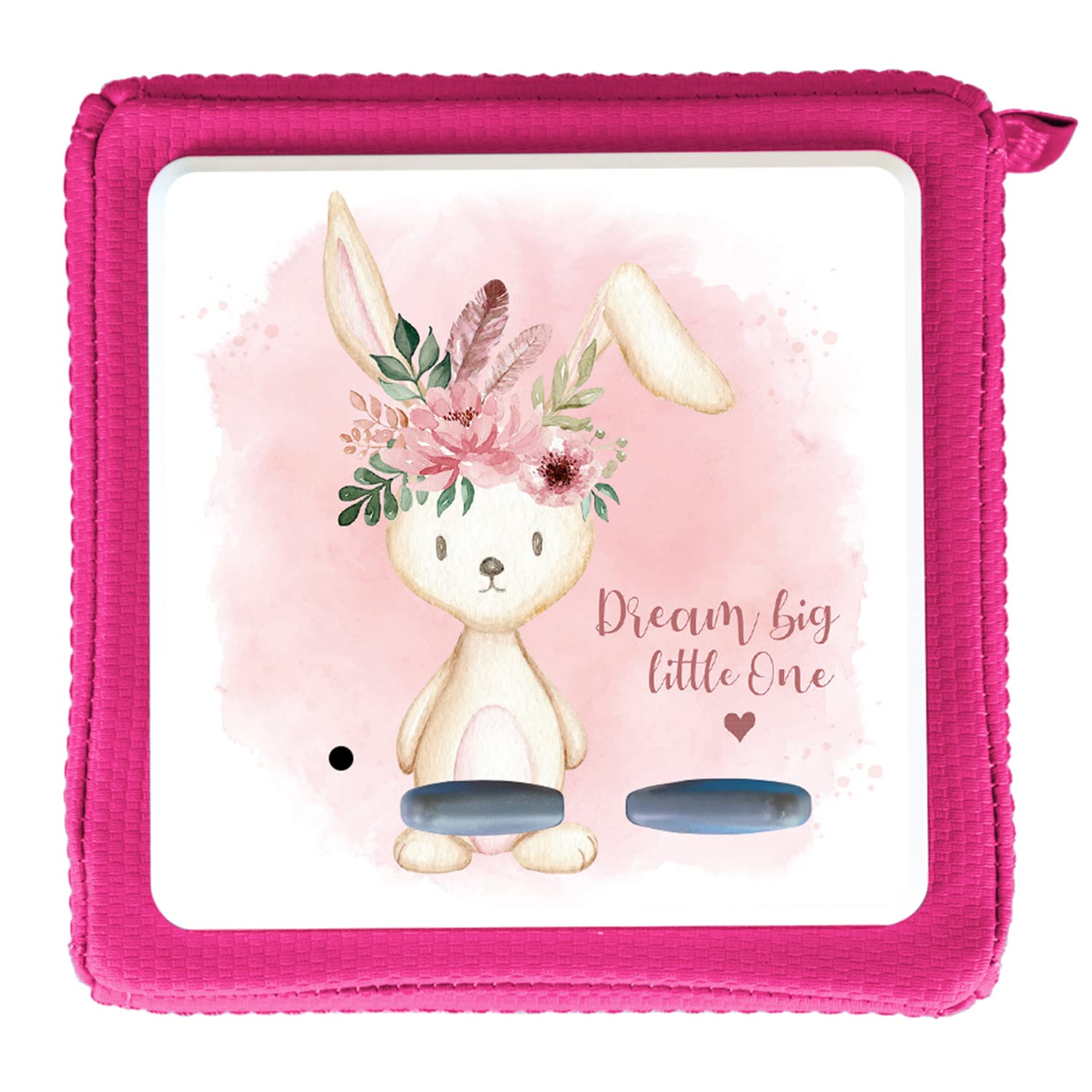 Toniebox_sticker_Hase_Spruch_rosa