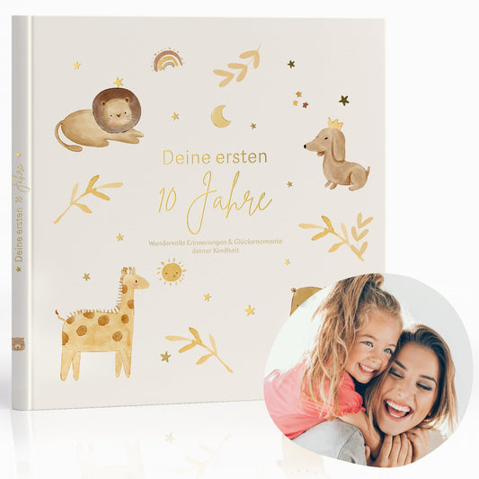 Babyalbum_Deine_ersten_zehn_Jahre_beige