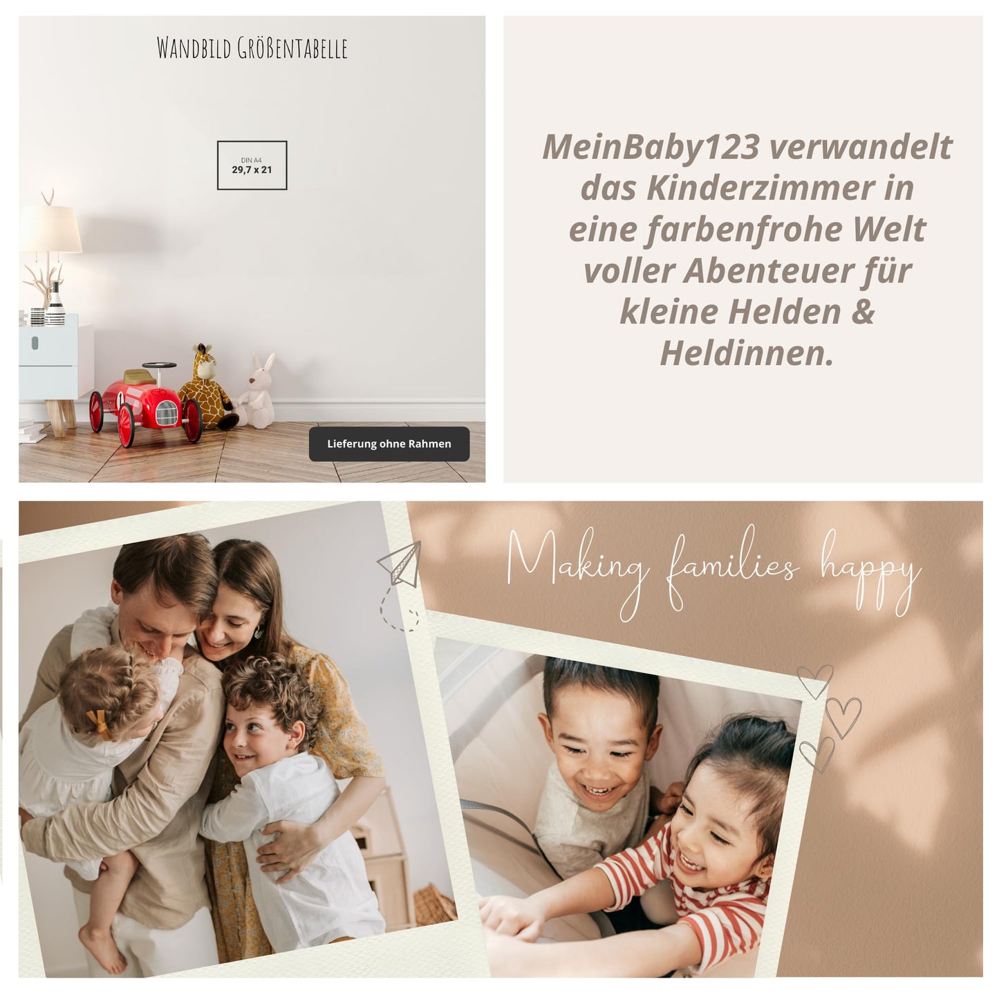 Kinderzimmerposter_boho_A4_süßer_Hund_mit_Luftballons