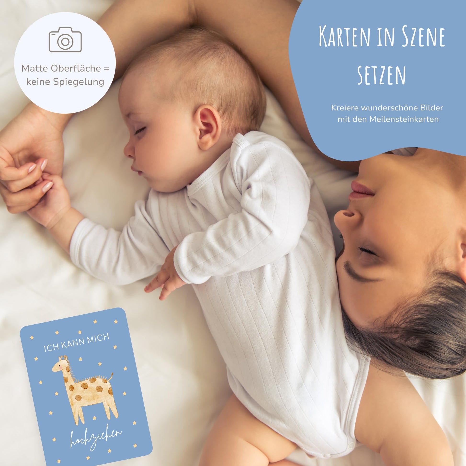 50_Meilensteinkarten_Baby_Dein_erstes_Jahr_boho_blau