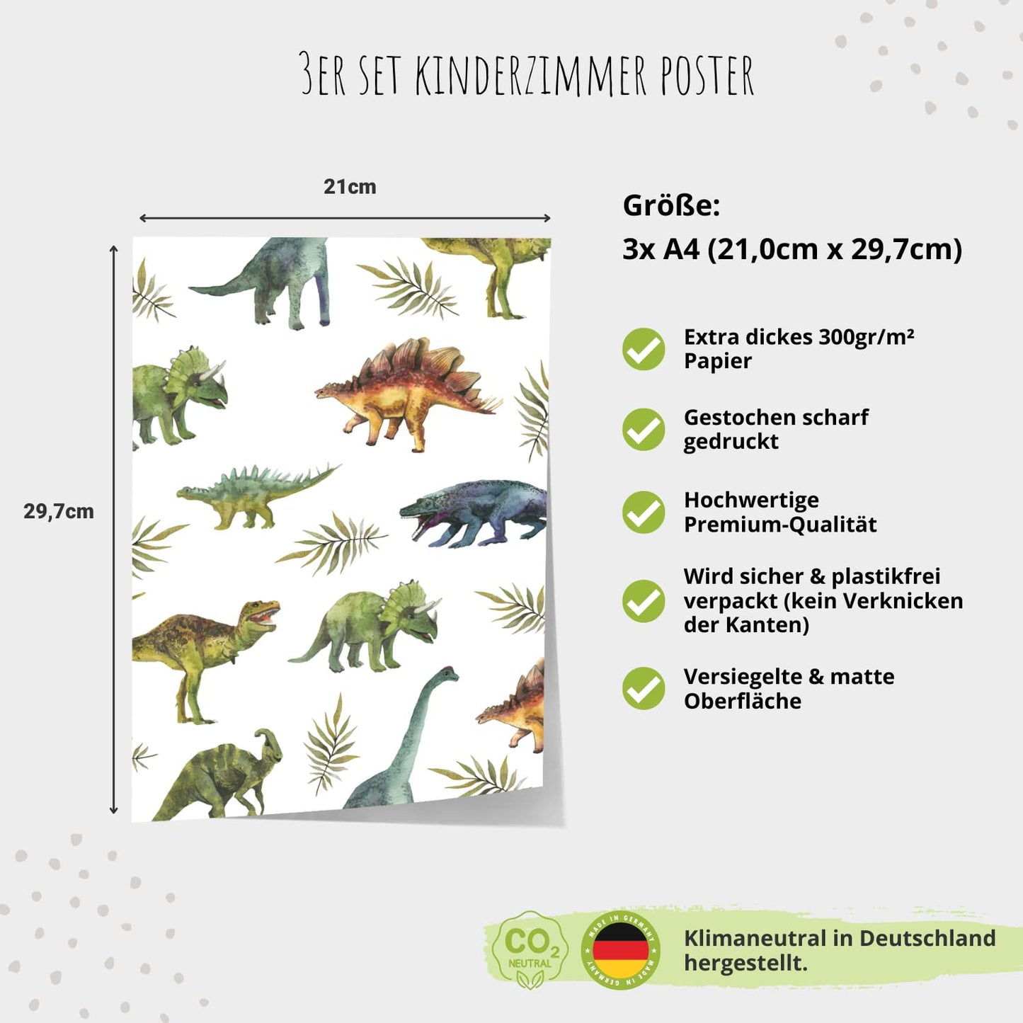 Kinderzimmerposter_Dinoposter_A4_3er_Set