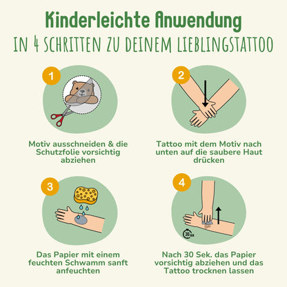 Hauttattoos_Kinder_Dinos_Bagger_Piraten