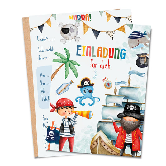 Einladungskarten_Kindergeburtstag_Piraten_blau