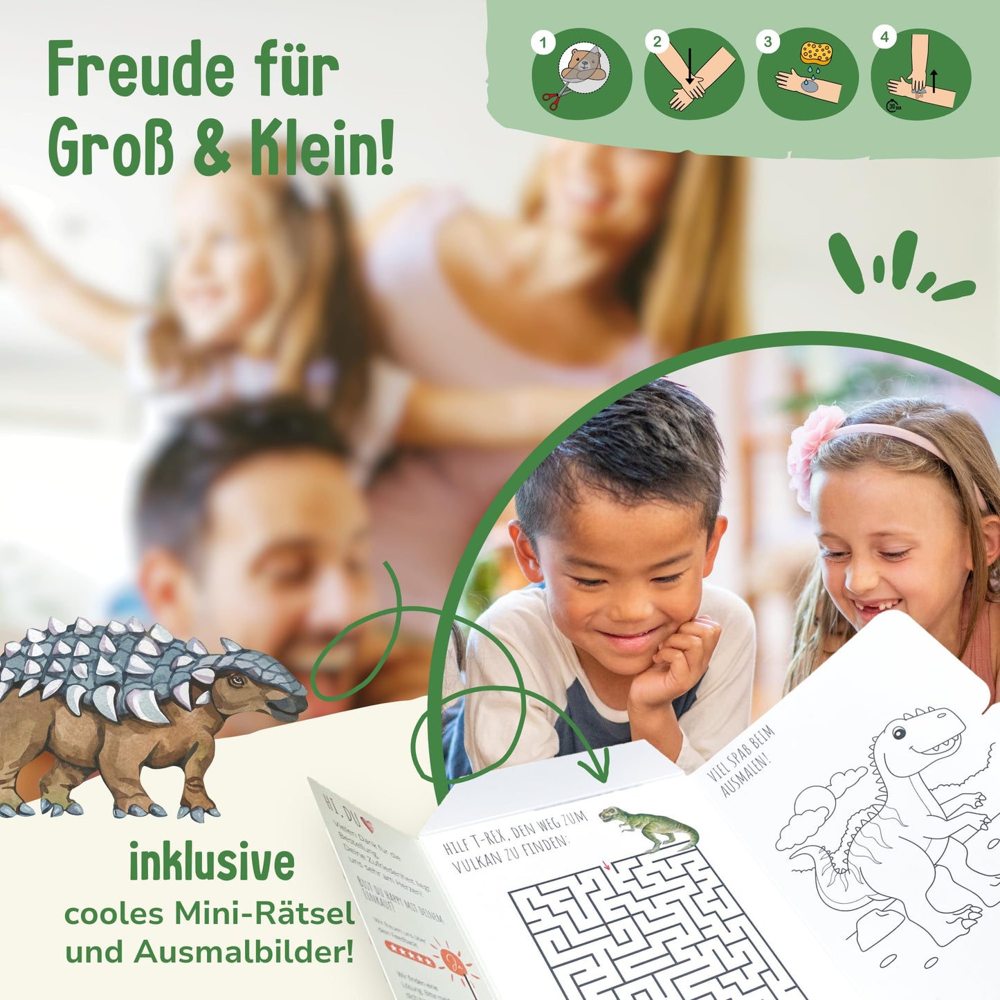 Hauttattoos_Kinder_Dinos_5er_Set