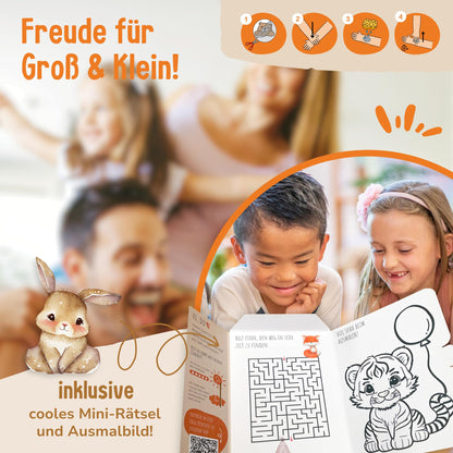 Hauttattoos_Kinder_Waldtiere_5er_Set