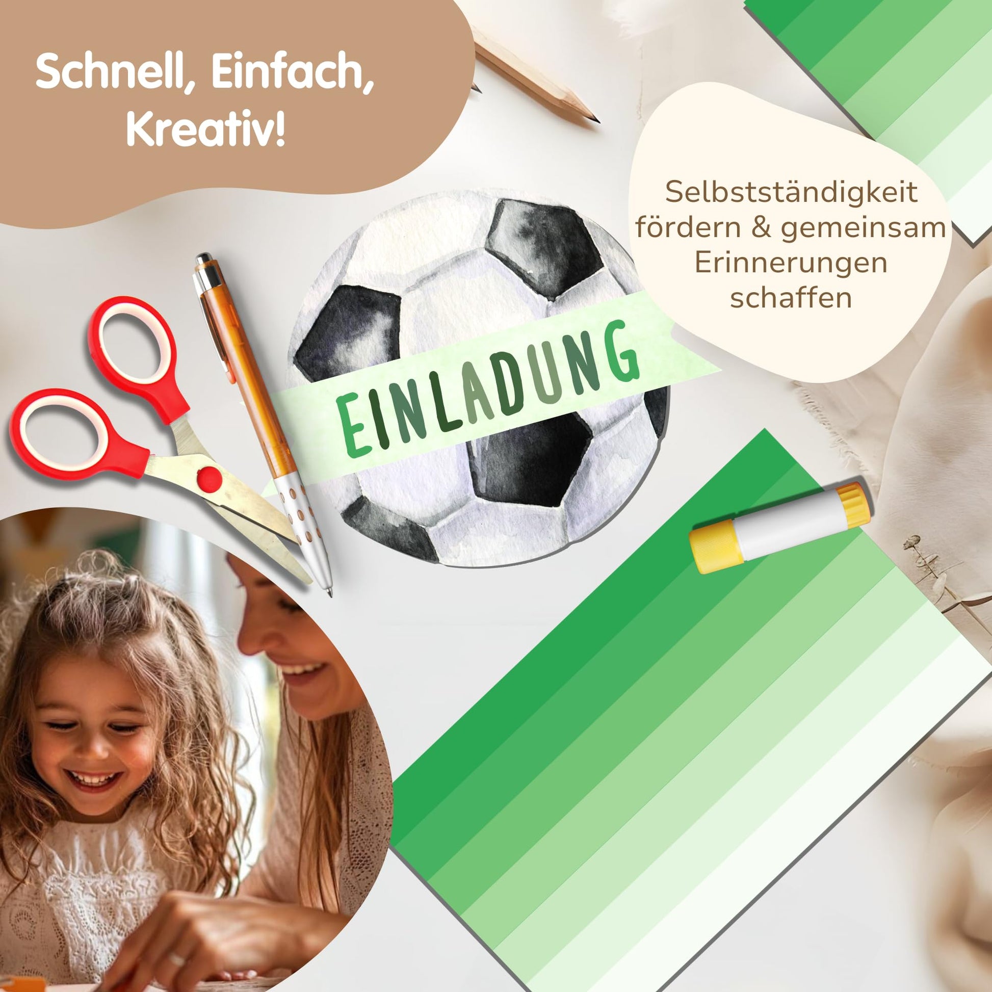 Einladungskarten_zum_basteln_grün_fußball