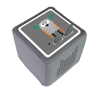 Toniebox_sticker_Monster_Grau_3D