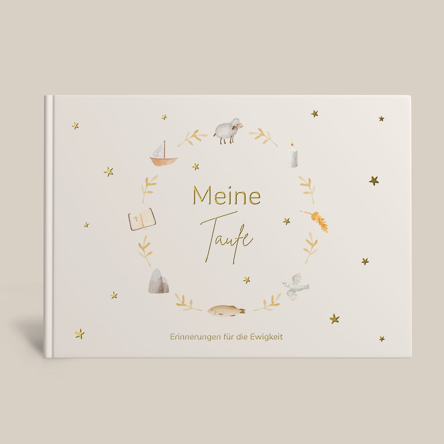 Taufbuch Meine Taufe | beige