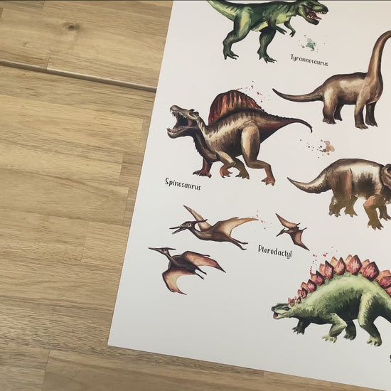 Kinderzimmerposter_Dinos_A2