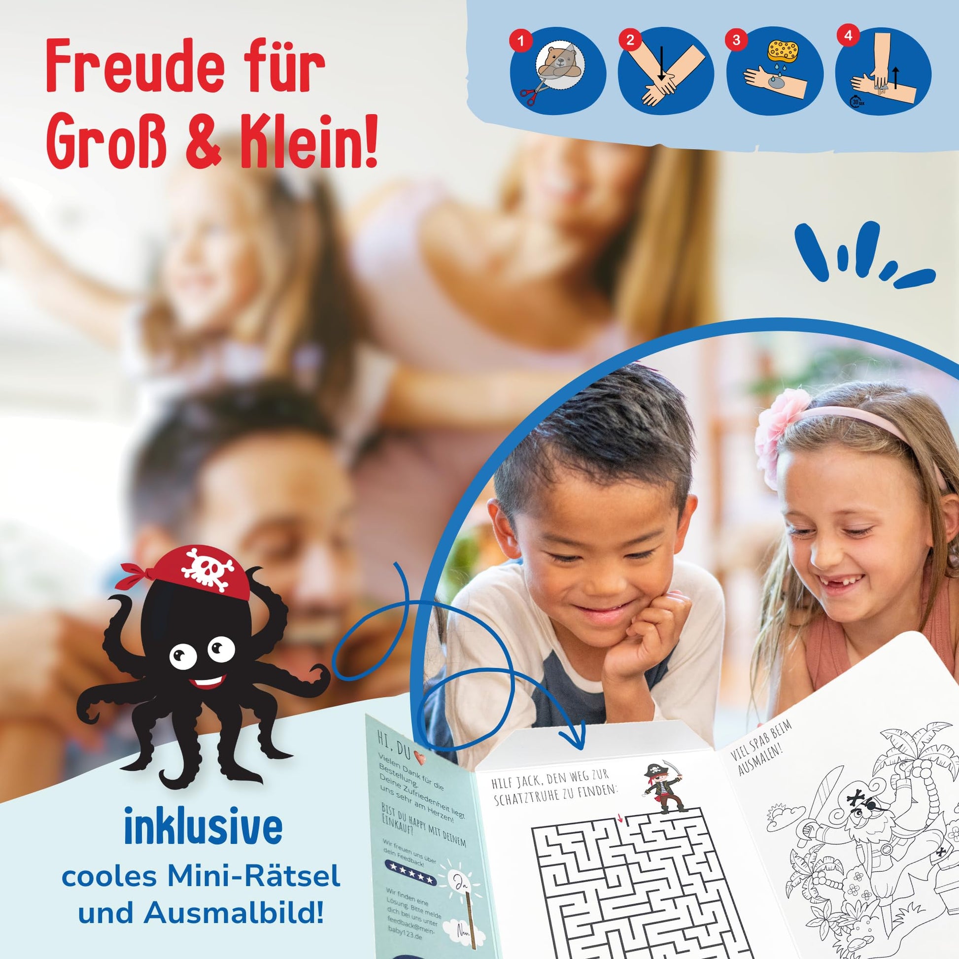 Hauttattoos_Kinder_Piraten_5er_Set